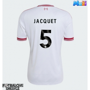 Liverpool Jeremy Jacquet #5 Venkovní Dres 2026-27 Krátký Rukáv Liverpool Jeremy Jacquet #5 Venkovní Dres 2026-27 Krátký Rukáv